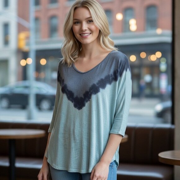 Free People Tops - Free People Women's Multi Blue Top